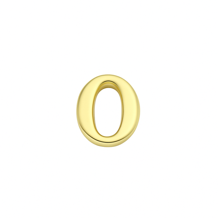 GOLD LETTER CHARM