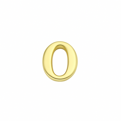 GOLD LETTER CHARM
