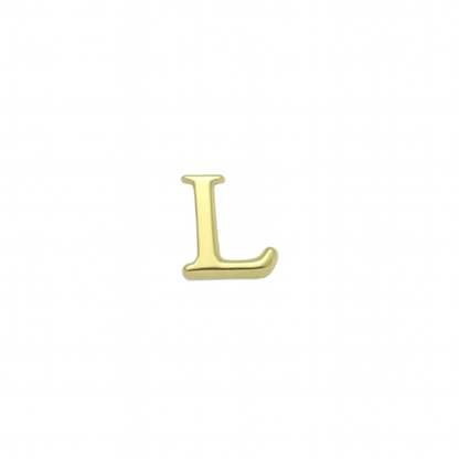 GOLD LETTER CHARM