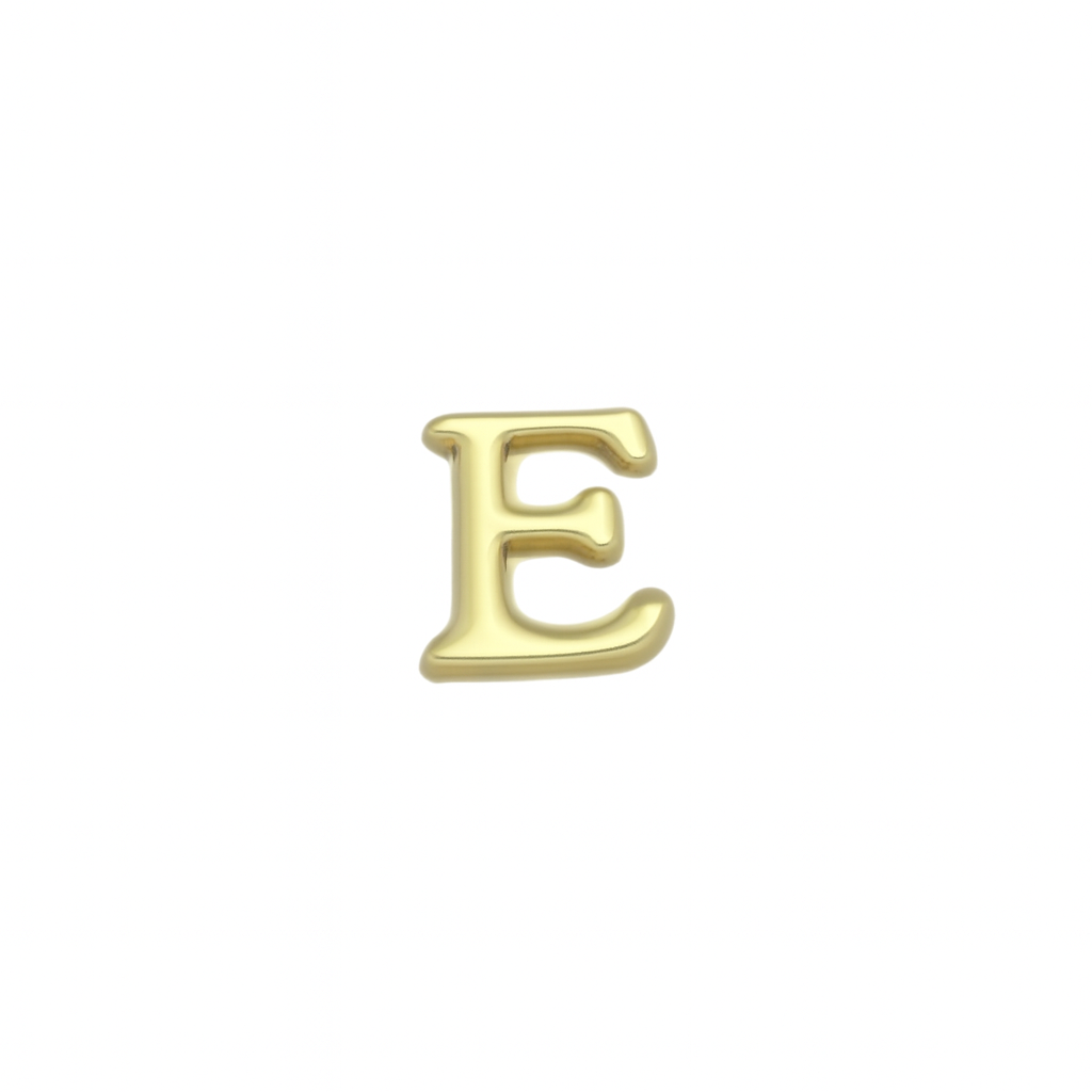 GOLD LETTER CHARM