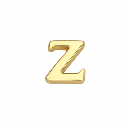 GOLD LETTER CHARM
