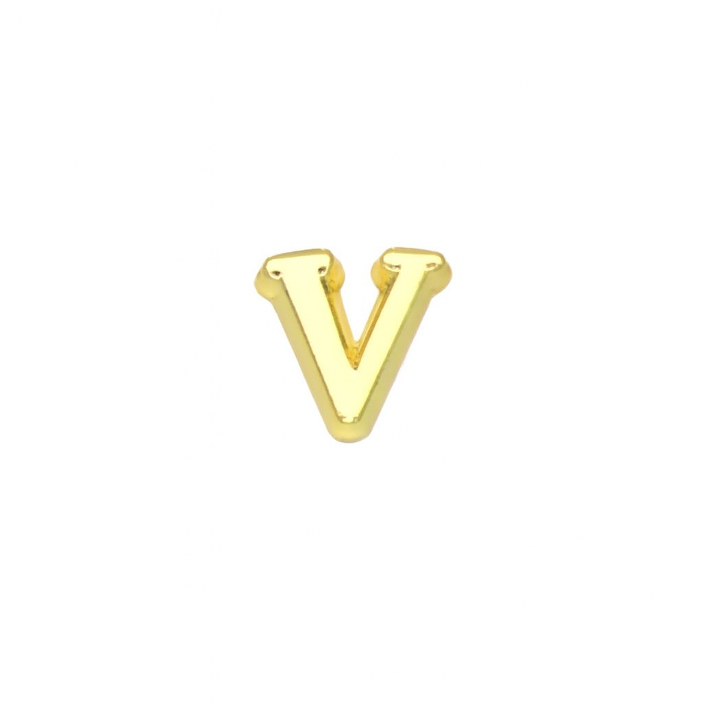 GOLD LETTER CHARM