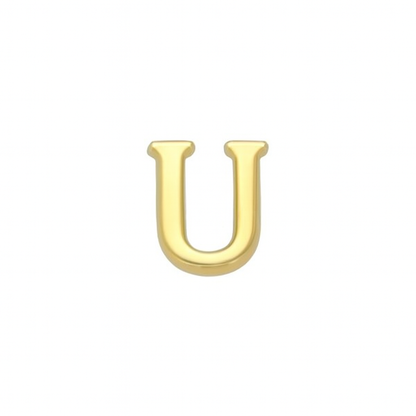 GOLD LETTER CHARM