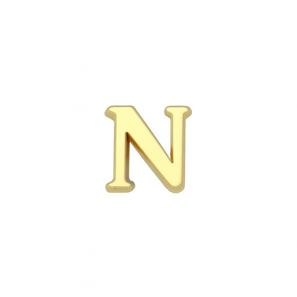 GOLD LETTER CHARM