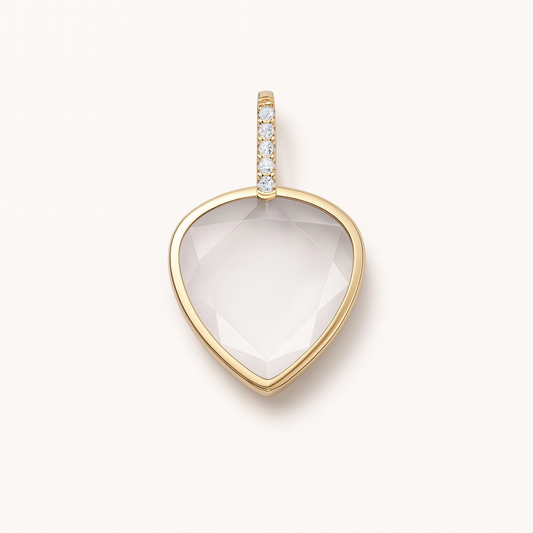 GOLD PEAR LOCKET (PRE-ORDER)