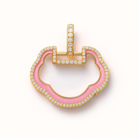 NIMBUS CLOUD PINK LOCKET