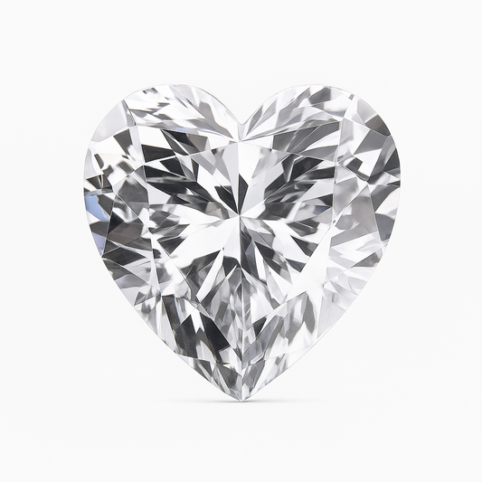 CELESTIAL DIAMOND HEART CHARM